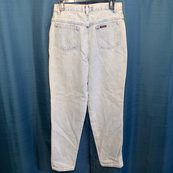 Vintage Sasson Light wash High Rise 80s Jeans Size 13 - Picture 2 of 14